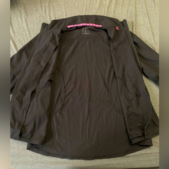 HeartSoul Zip Front Scrub Jacket size L - Picture 4 of 7